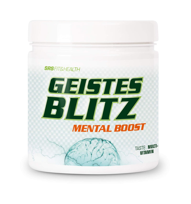Srs Fit&Health - Mind Flash, 210 G, Performance Booster, More Awaker, Concentrated And Powerful, Protection Against Everyday Stress, Vegan, German Premium Quality - NewNest Australia