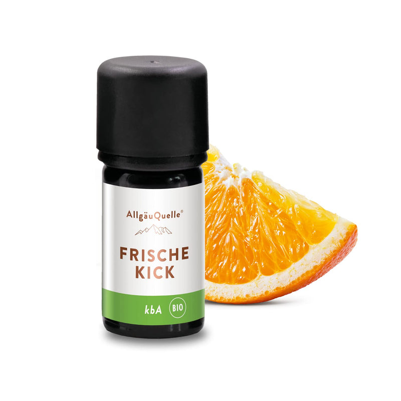 Allg√§Uquelle Organic Fragrance Oil Blend Fresh Kick 100% Essential Oils From Lemongrass, Orange, Bergamot (Kba) | Vegan And Natural Fragrance Mix For Aroma Diffuser/Oil Burner 5 Ml - NewNest Australia