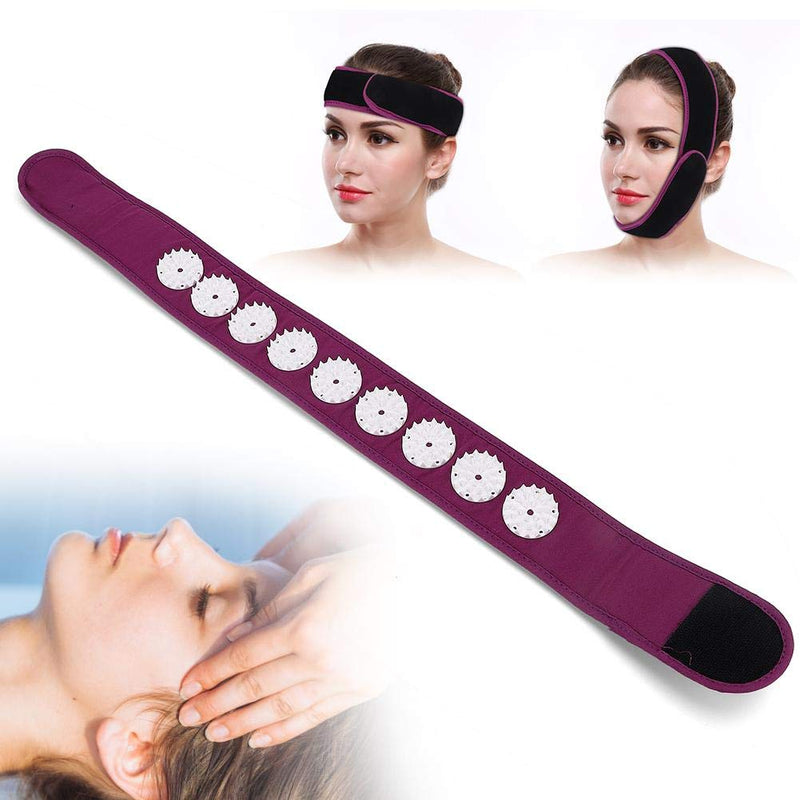 Acupressure Wrap Headband, High-Quality Fabric Acupuncture Massage Headband For Relieving Headaches, Yoga Fitness Acupuncture Head Massager For Daily Use (2#) - NewNest Australia