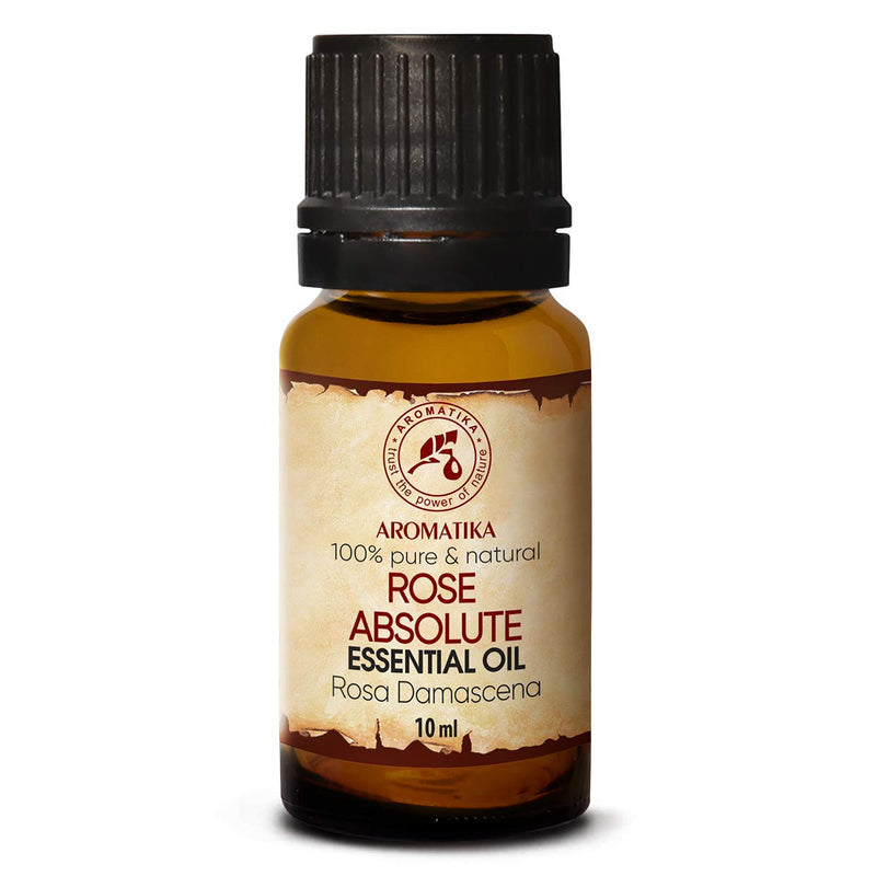 Rose Absolute Essential Oil 10 Ml - Rosa Damascena Bulgarian - Aromatherapy - Room Fragrance - Rose Absolute Oils For - Body Care - Diffusers - Relaxation - Aroma Lamp - Soothing - Good Sleep - NewNest Australia