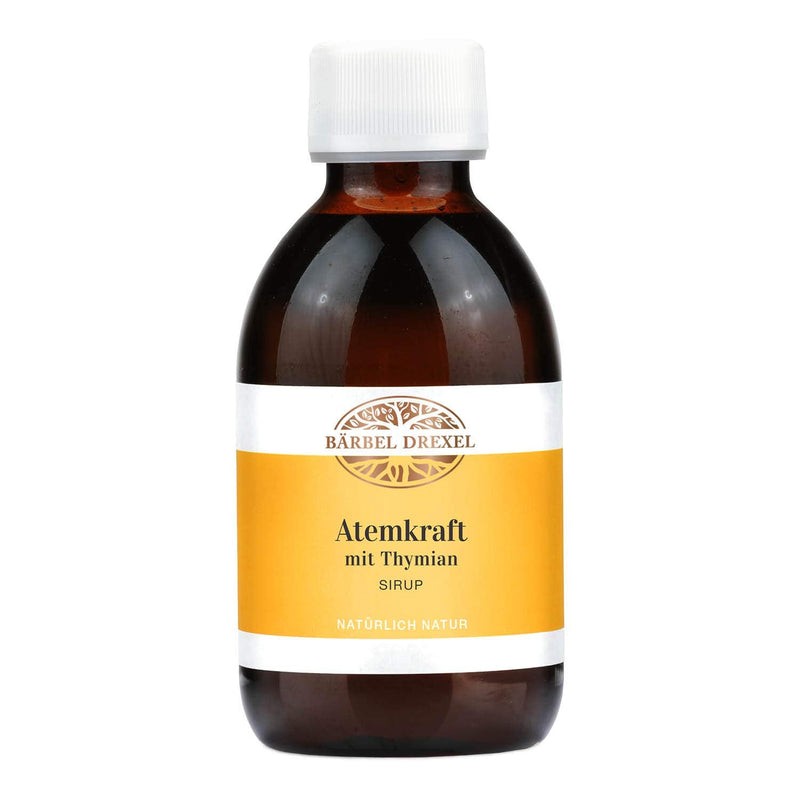 Atemkraft Syrup Vegan, Complex With Thyme, Rosehip, Hornbeam Buds (200 Ml), Mucolytic, Throat, Throat Pain, Cough Stimulus, Cold, Immune System, 100% Made In Germany B√Ñrbel Drexel - NewNest Australia