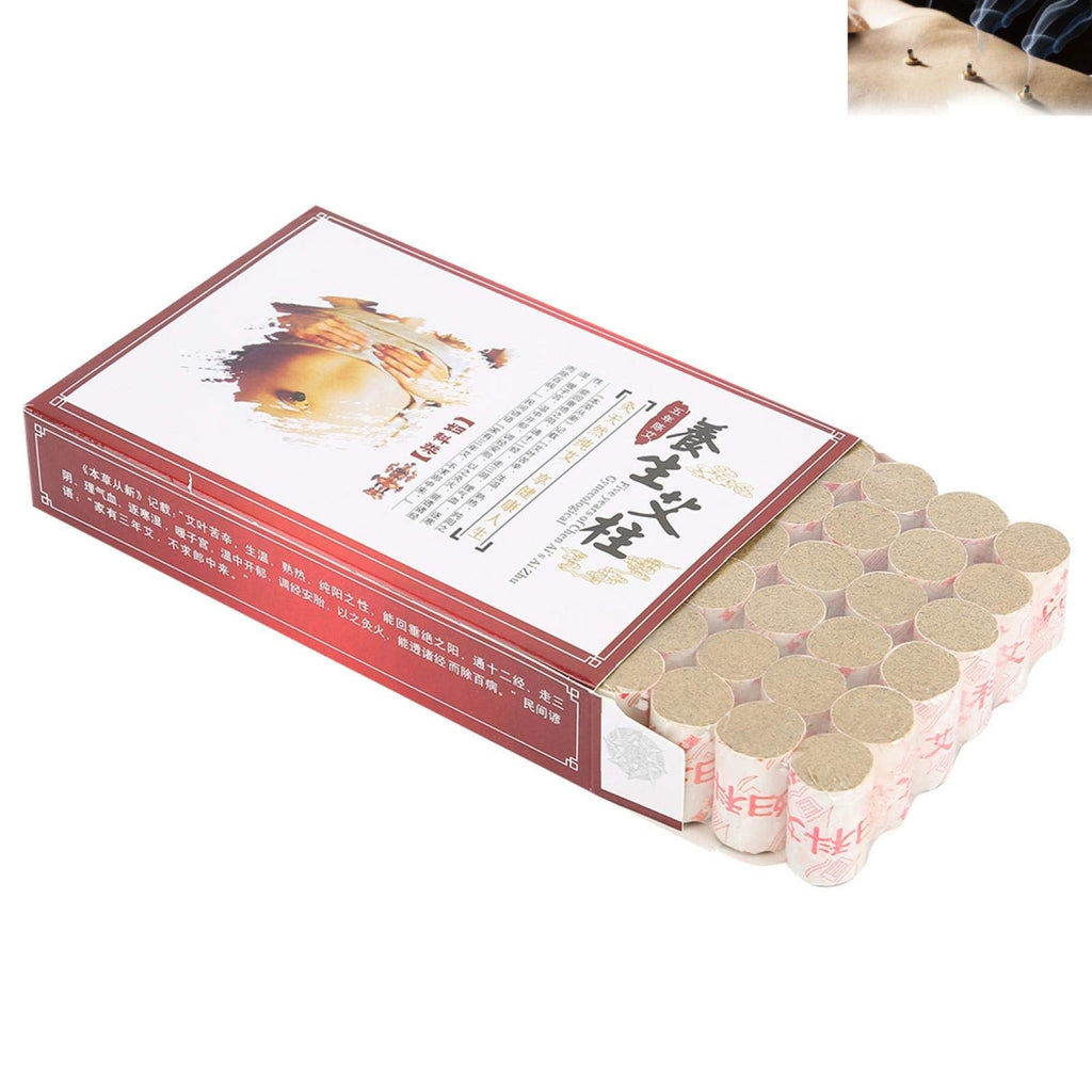 Pack Of 54 Smoke-Free Moxa Rolls, Moxa Stick Roll, Quality Moxibustion Rolls Kit Can Generate Burns Efficiently, Produce Light Smoke Without Suffocating Your Nose - NewNest Australia