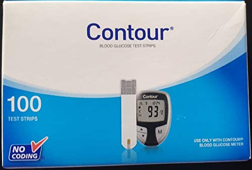 Birsppy Ascencia Contour Diabetic Blood Glucose 100 Test Strips - NewNest Australia