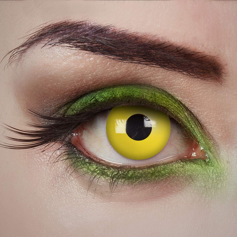 aricona contact lenses daily lenses - yellow contact lenses colored - Yellow Fear - Halloween contact lenses without strength for Halloween & costume parties - NewNest Australia