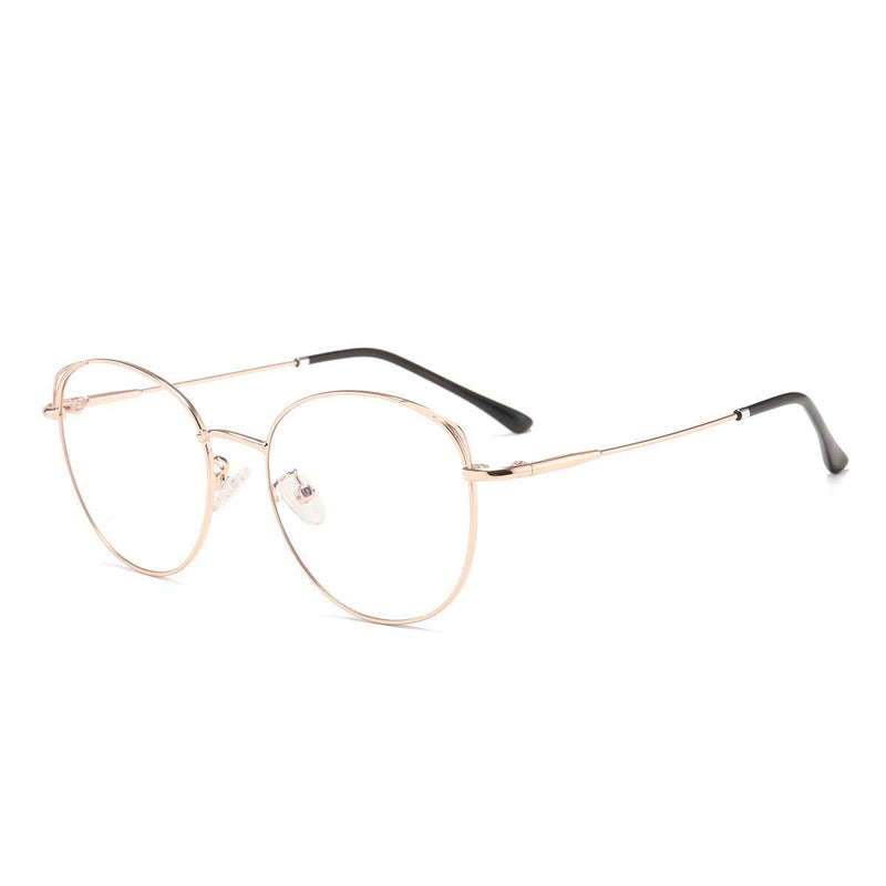 Blue Light Filter Glasses Anti Blue Light Glasses Computer Glasses Cat'S Eye Without Prescription Metal Frame Glasses Pc Gaming Bluelight Filter Uv Block Blue Light Glasses Women - NewNest Australia