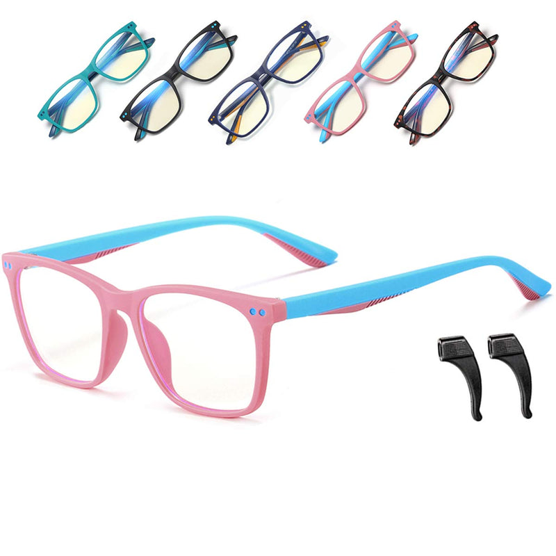 Mloz Computer Glasses Blue Light Block Blue Light for Kids Boys Girls Teens Kids Gaming Glasses Reduce Eye Strain - NewNest Australia