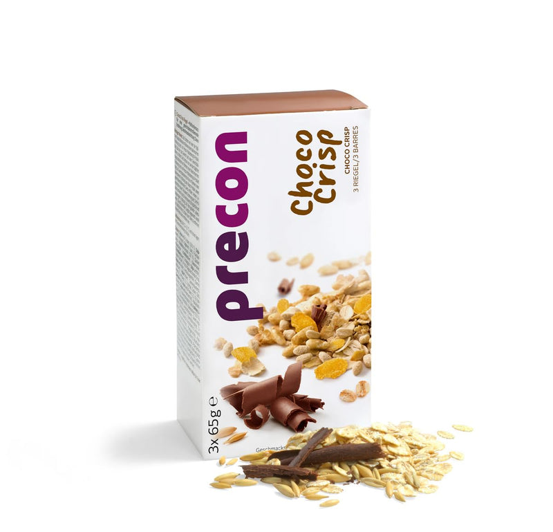 Precon BCM diet bars for weight loss - ChocoCrisp - 3 bars of 64 g each - meal replacement for a weight control diet - NewNest Australia