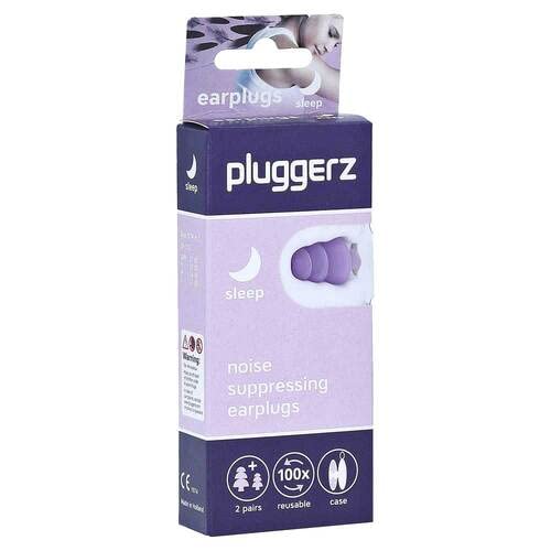 PLUGGERZ earplugs sleep adults & kids 2X2 pcs - NewNest Australia