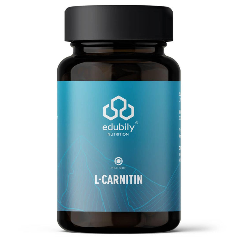 Edubily Nutrition Acetyl L Carnitine Capsules, 250 Mg Pure Carnitine From Acetyl Carnitine Per Capsule, Vegan, Only Rice Starch As Filler, 60 Capsules In Brown Glass - NewNest Australia