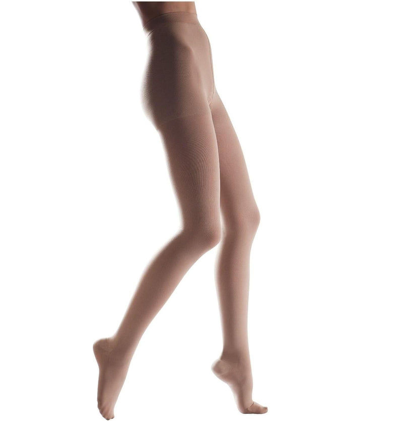 Lauma Medical, 23-32 mmHg Compression Tights Class 2 with Closed Toe, Varicose Veins, Frequent Swelling in Legs, Pain in Calves and Feet Beige XL Size, Long - NewNest Australia