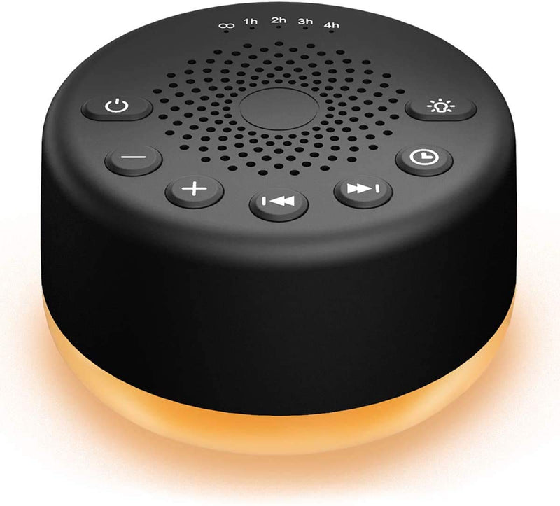 Easysleep Sleep Aid White Noise Machine Baby White Noise Natural Sounds Baby Children Adults With 25 Sounds 5 Timing 4 Night Light Smart For Insomniac Tinitus Office Travel Home - NewNest Australia