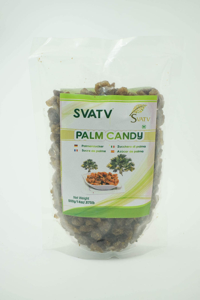 Svatv Palm Candy | Natural Sweetener Powder | Gluten Free ‚ Sweeteners | Refined Sugar Alternative | Substitute For Baking | Without Preservatives | No Artificial Flavors - 500G - NewNest Australia