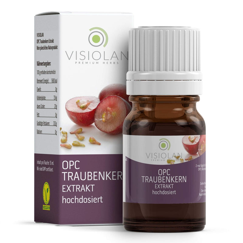 OPC GRAPE SEED EXTRACT high dosage, 15ml, LIPOSOMAL | Rich in natural polyphenols | Pure OPC (at least 99.5%) | Highest bioavailability from French grapes - NewNest Australia