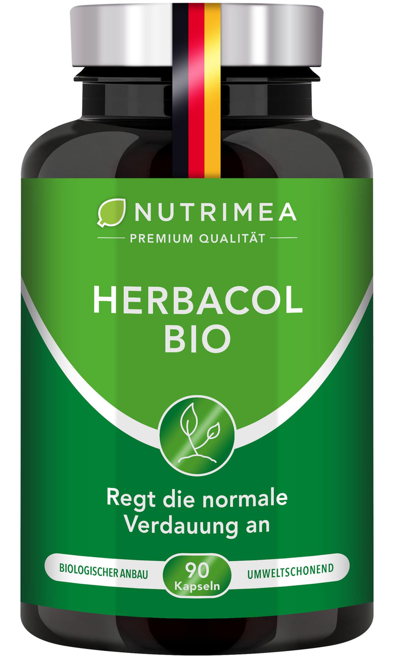 Detox Herbacol Treatment 100% Organic | Naturally Clean & Detoxify Stomach & Intestines | 6 Week Intestinal Treatment With Psyllium Husks, Fennel, Aloe Vera | Digestive Booster Capsules Nutrimea - NewNest Australia