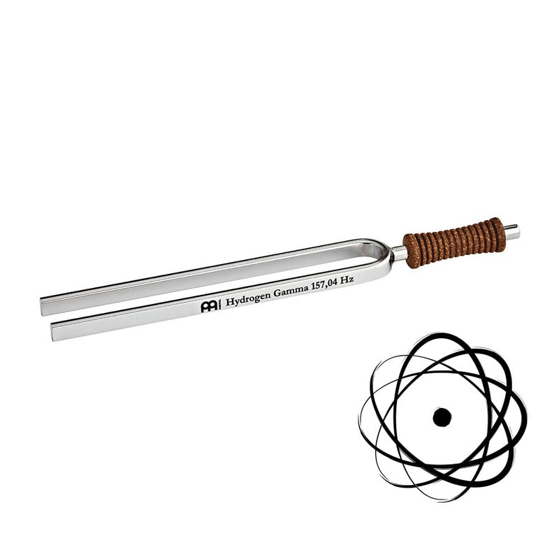 Sonic Energy Planetary Tuning Fork - Hydrogen Gamma (157.04 Hz / D3#) - Tuning Fork for Meditation and Therapy - Nickel Plated Steel (TF-E-HY) Hydrogen Gamma - NewNest Australia