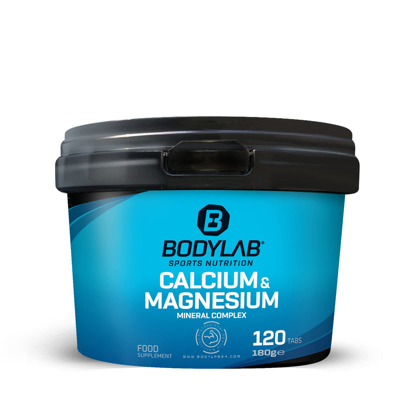 Bodylab24 Calcium Magnesium Complex 120 tablets, to support normal muscle function during intensive training phases, suitable for athletes of all sports - NewNest Australia