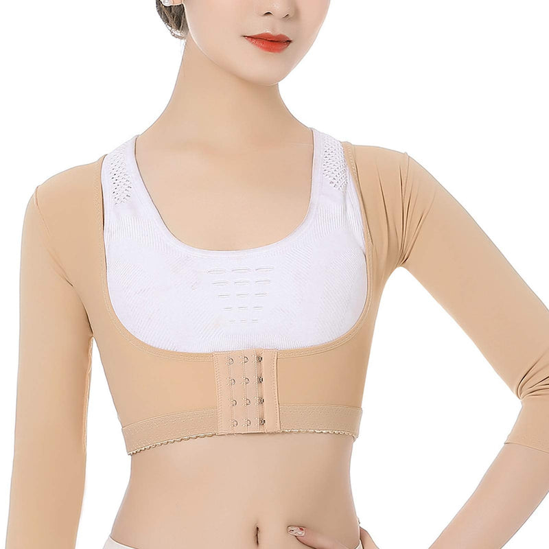 Women Posture Shaper Posture Corrector Upper Arm Shaper Shapewear Compression Sleeves Back Support Shoulder Upright Trainer For Women Men Body Correction And Neck Pain Relief (M) - NewNest Australia