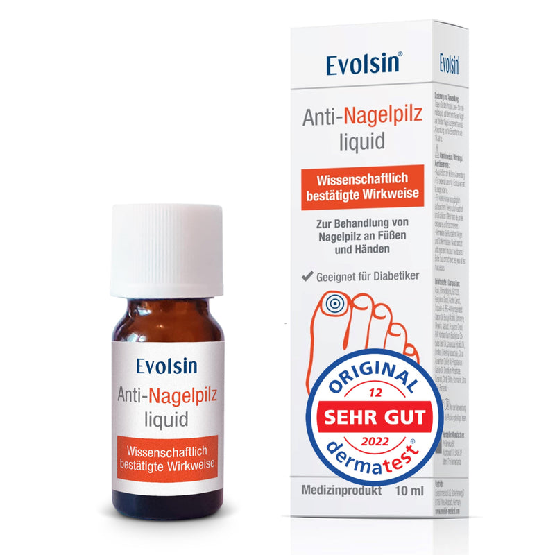 - Evolsin Anti-Nail Fungus Liquid I 10 Ml I Scientifically Tested Remedy Against Nail Fungus I Fast And Intensive Nail Fungal Treatment - Works In 20 Seconds - NewNest Australia