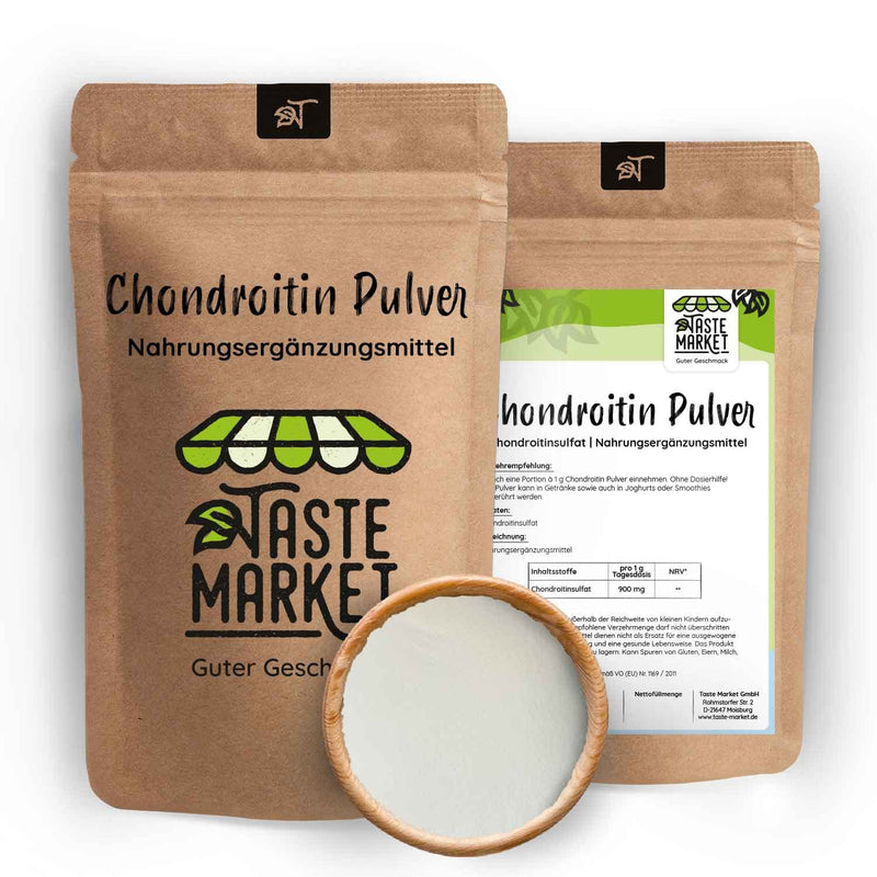 2 x 100 g Chondroitin Powder | without additives | finely ground | Chondroitin sulfate - NewNest Australia