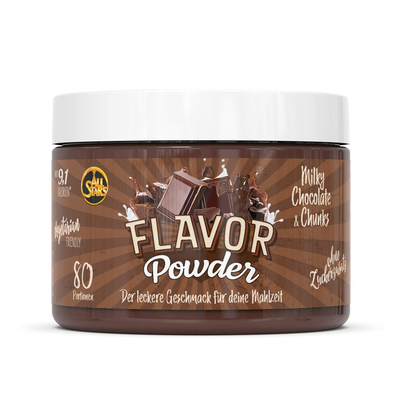 All Stars Flavor Powder Flavor Powder, Milky Chocolate & Chunks, Pack of 1 (1 x 240 g) 240 g (Pack of 1) - NewNest Australia