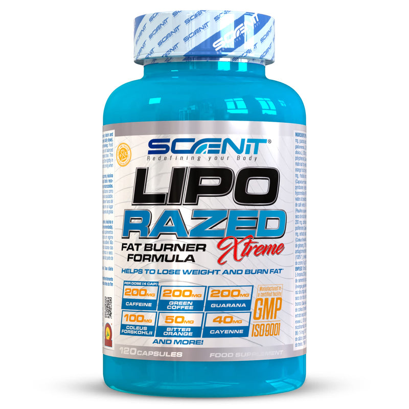 Fat Burner - Lipo Razed Xtreme - Thermogenic And Slimming Action - With 19 Active Ingredients That Contribute To Fat Burner And Help With Weight Loss - Contributes To A Fat Burner - NewNest Australia