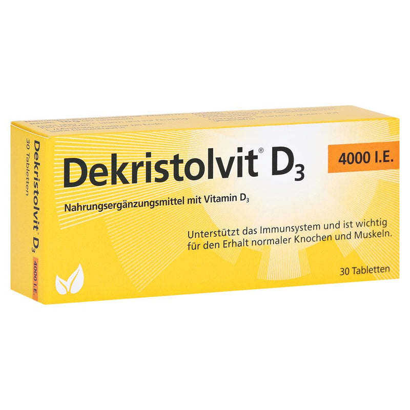 Dekristolvit D3 4000 IU - tablets, 30 pieces - NewNest Australia
