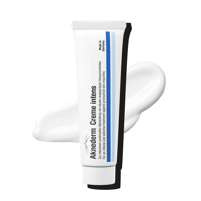 Acnederm Cream Intens 30g for all skin types - anti-inflammatory anti-pimples with zinc - sebum-regulating acne provides moisture - mattifying against pimples - without perfume 30 g (pack of 1) - NewNest Australia