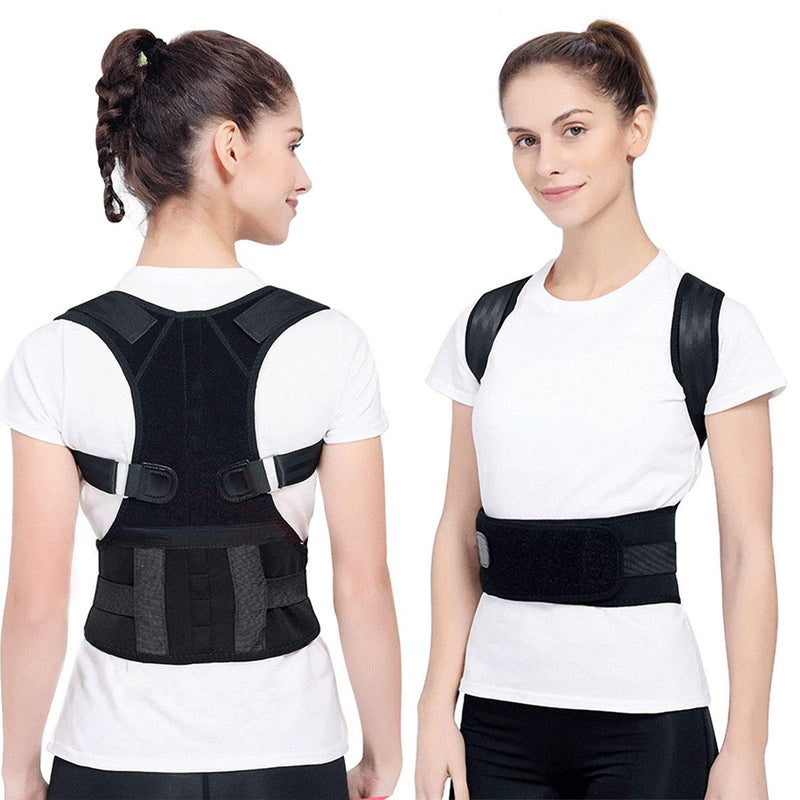 Magnetic Straightener For Posture Correction, Adjustable Magnetic Shoulder Support Brace Shoulder Back Support Belt Back Support Posture Trainer Posture Corrector Back For Men And Women - NewNest Australia