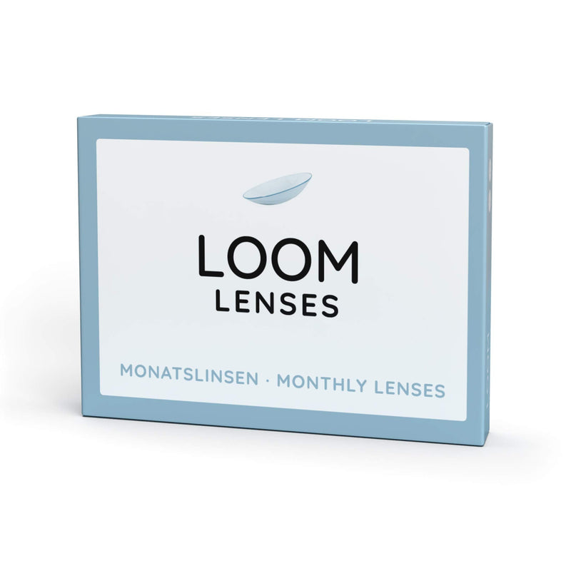 Loom Lenses Monthly Lenses Soft, 3 Pieces | Bc 8.6 | Slide 14.2 | Contact Lenses With Strength: -11.00 Diopters -11.0 Diopters 8.6 Millimeters 14.20 Millimeters - NewNest Australia