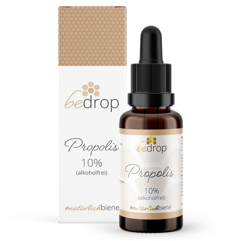 Bedrop Propolis Drops Without Alcohol, 30 Ml, Propolis Extract Tincture, Also Suitable For Children And Animals, Pure Beekeeper Quality, Alcohol-Free, No Additives - NewNest Australia