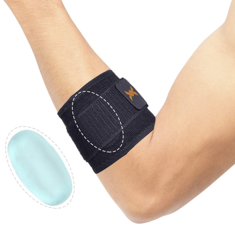 Thx4Copper Infused Compression Stabilizer Forearm With Silicone For Sports, Tennis And Golfers, With Pad For Muscle And Joint Pain Relief, Tendinitis, Carpal Tunnel Syndrome, Forearm Bandage - NewNest Australia