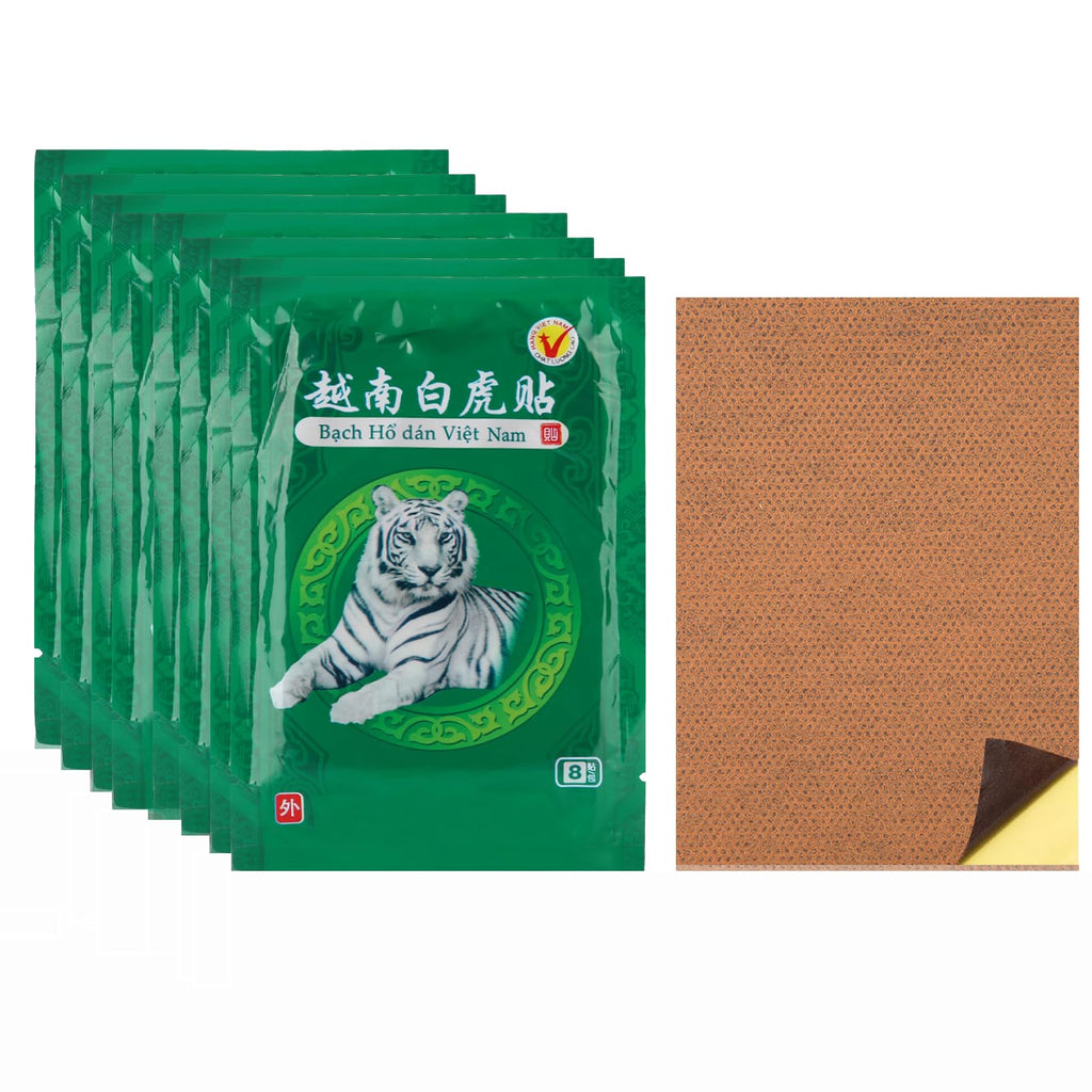 40 pieces pain relief patch, white tiger balm plaster, pain relief patch, pain-relieving plaster, heat pack for knee and joint pain relief and muscle relaxation - NewNest Australia