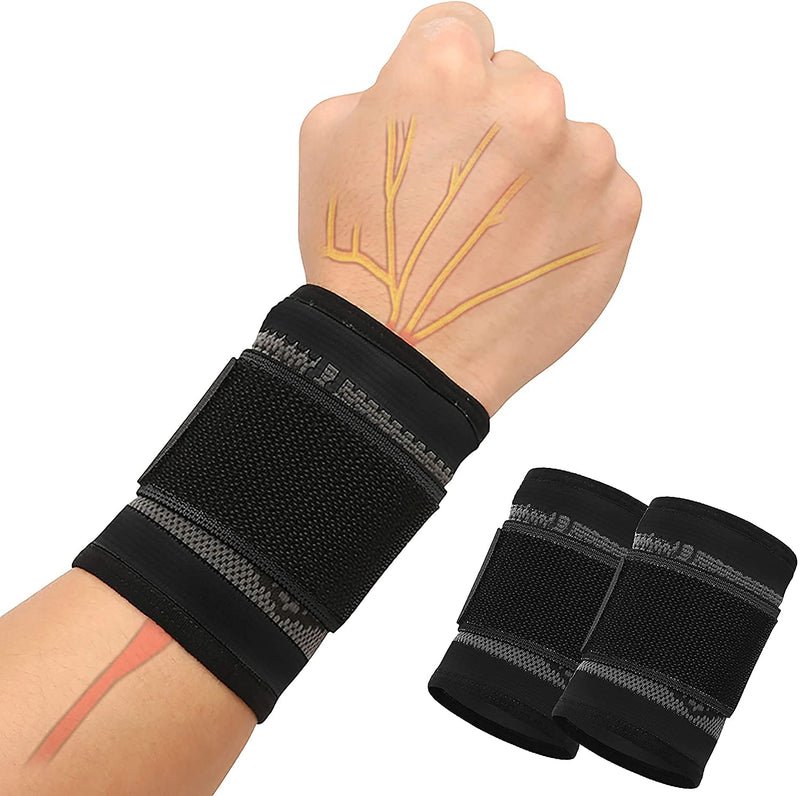 Suprbird Wrist Support, Wrist Bandage, Hand Brace Right And Left, Wrist Bandage Fitness With Velcro Fastening, Breathable Wrist Carpal Tunnel Syndrome Sprains - NewNest Australia