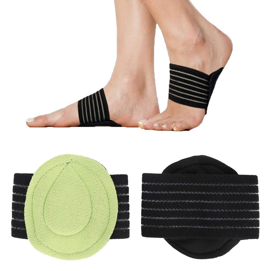 Arch Support Sleeve 1 Pair Compression Fasciitis Padded Support Sleeves Elastic Breathable Arch Pad For Flat Feet For Fallen Arches Achy Feet Plantar Fasciitis - NewNest Australia