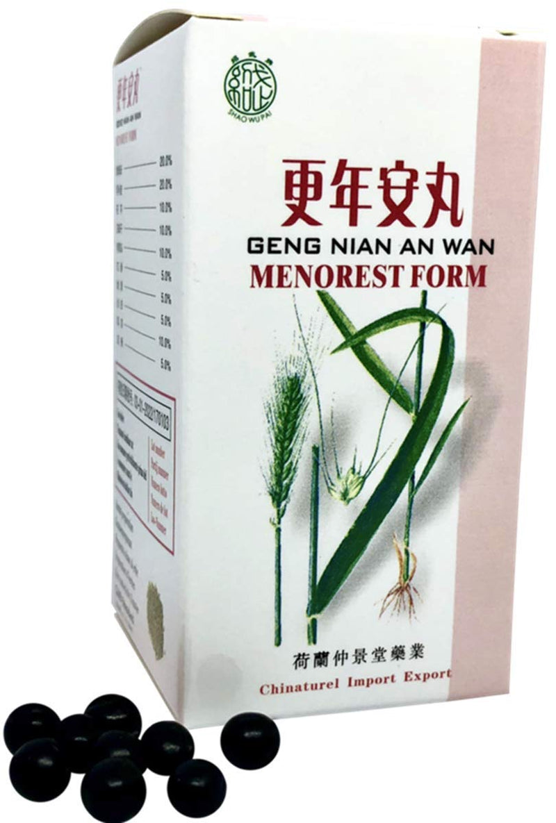 Geng Nian An Wan (Menorest Form) TCM Herbal Formula 200 Pills Peaceful Menopause - NewNest Australia
