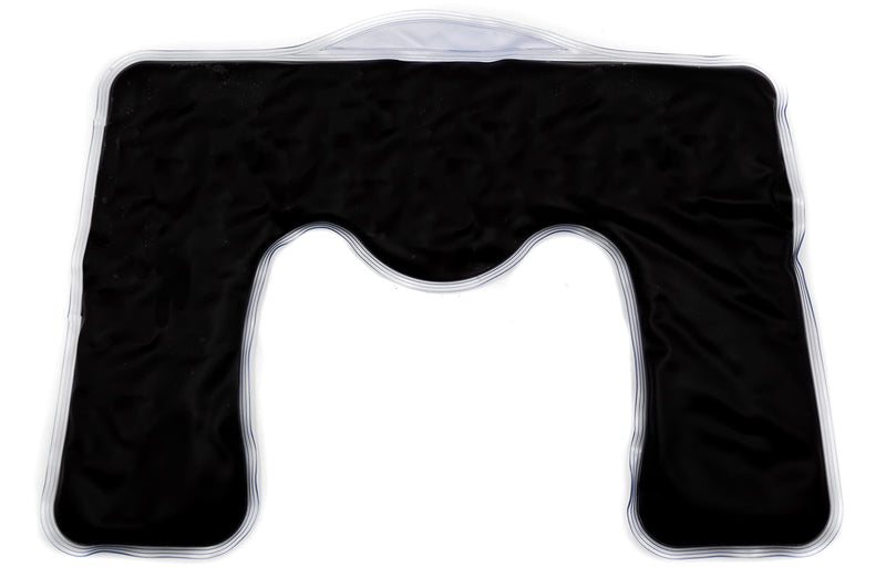 Moor pillow with cover · Neck pillow microwave with natural moor filling & cotton cover · specially shaped for neck and shoulders · pleasant warmth with moor pillow | distributed by axion 36x28 cm + fleece cover - NewNest Australia