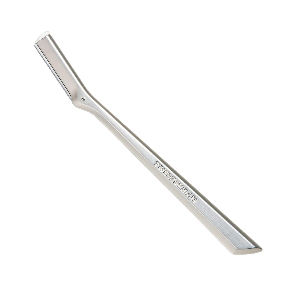 TWEEZERMAN facial hair razor with razor blade for precise removal of hair made of stainless steel - NewNest Australia