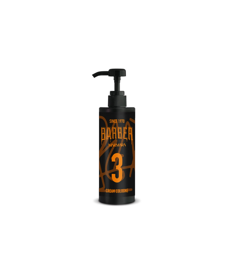 Barber Marmara No.3 After Shave Balm Men - Cream Cologne Men - 400 Ml - Men'S Aftershave Gel - Shaving After Treatment - Nourishes And Cools - Against Shaving Fire - Face Care - Barbershop Fragrance - NewNest Australia