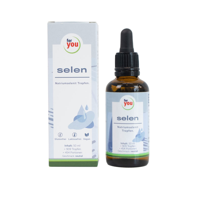 selenium drops | With lactic acid for ideal absorption | 200µg sodium selenite of which 100µg bioactive selenium per 2 drops - high bioactivity | Laboratory-tested premium active ingredient - NewNest Australia