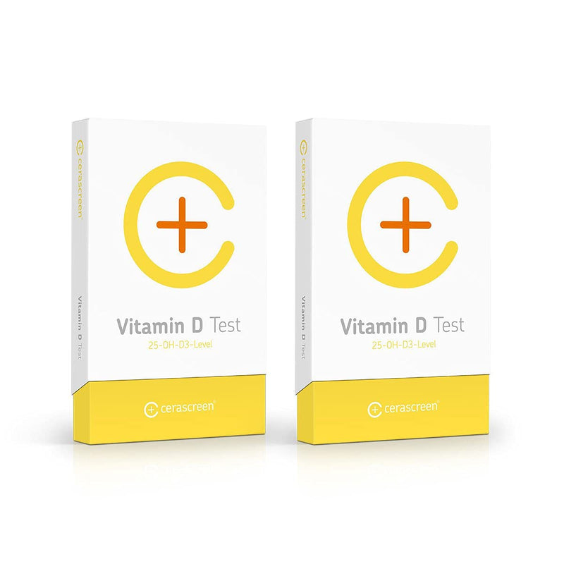 Vitamin D test - double pack from CERASCREEN | Measure vitamin D levels at home - save now in the combination package | Professional laboratory analysis with concrete information for action - NewNest Australia