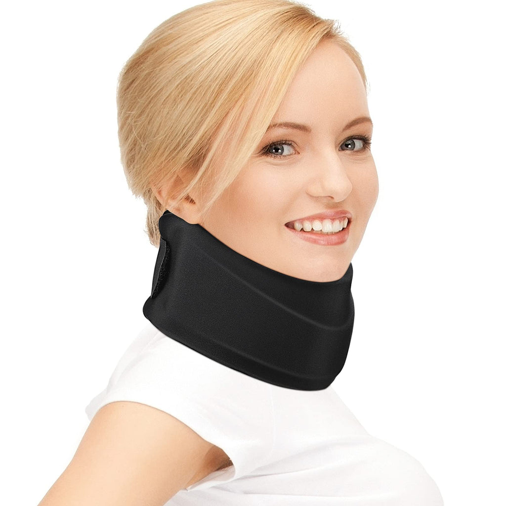 Healifty Neck Brace For Neck Pain And Support - Adjustable Neck Collar For Sleeping Vertebrae Whiplash Wrap Aligns Stabilises & Relieves Pressure In The Spine For Men & Women - NewNest Australia