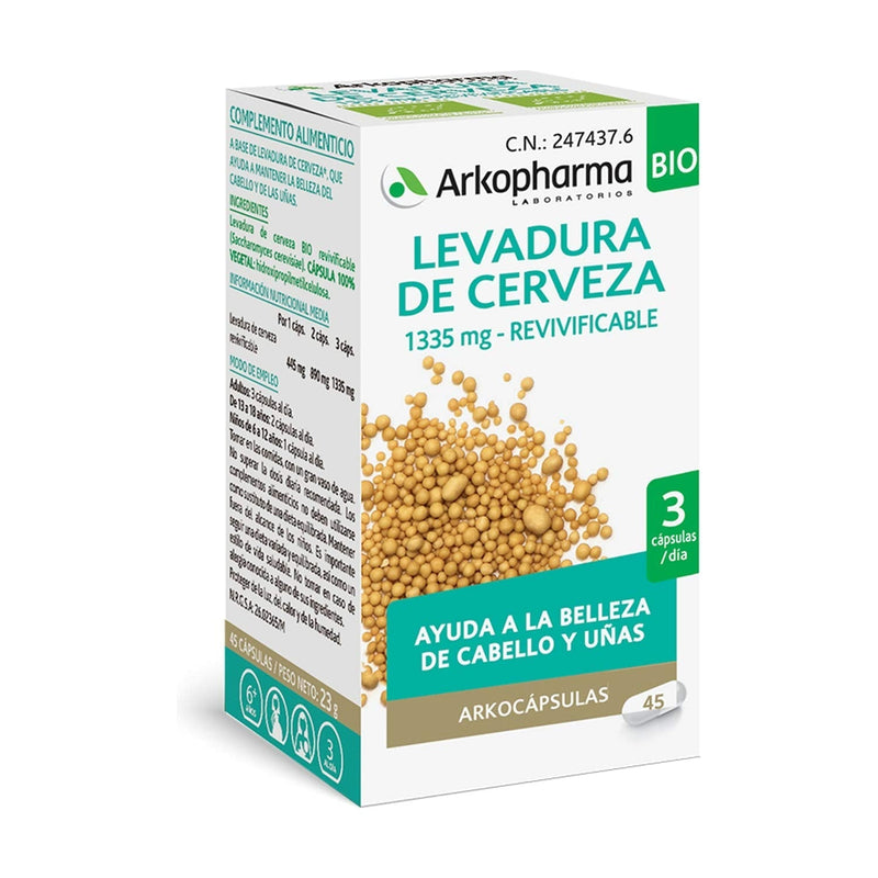 Arkoppharma Levadura Cerveza 48 Cap - NewNest Australia