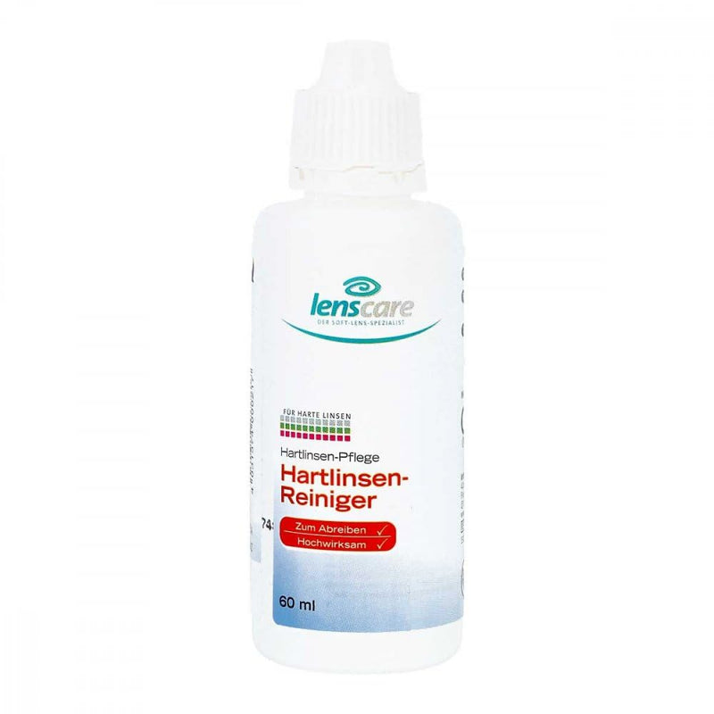 LENSCARE hard lens cleaner for dimensionally stable lenses 60 ml - NewNest Australia