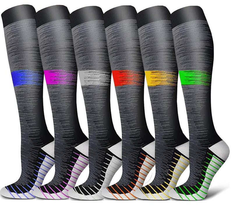Shyl~Jier Compression Stockings For Men And Women, Compression Socks, Support Stockings (15-20 Mmhg), Running Stockings, Compression For Sports, Flight, Running, Hiking, Travel, Cycling - NewNest Australia