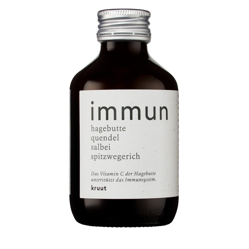 Kruut ‚ Immune Herbal Extract Organic 150Ml ‚ Elixir Made From Wild Herbs Rosehip, Sage, Ribwort Plantain, Thyme With Natural Vitamin C ‚ Oxymel Tincture Herbal Drink Syrup Treatment From Local Superfoods* 150 Ml (Pack Of 1) - NewNest Australia