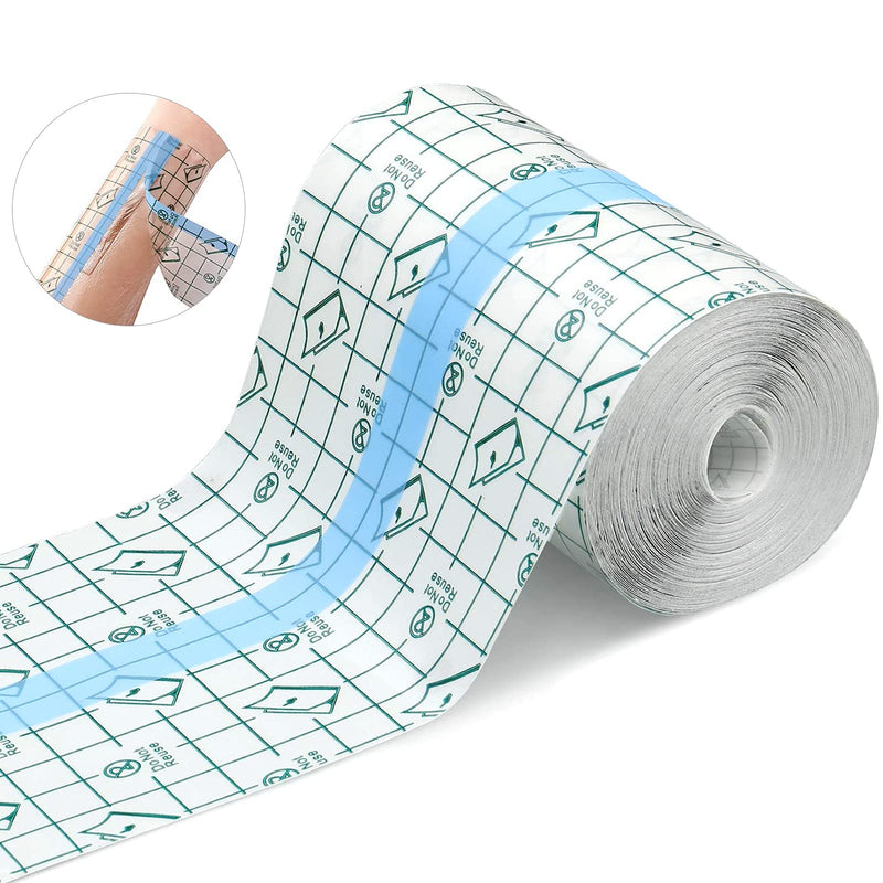 Waterproof Transparent Bandage, 10 Cm X 10 M Shower Plaster, Waterproof, Large, Fixer Plaster, Stretch, Waterproof Plaster Roll, Medical Tape For Sports, Showers, Anti-Allergic - NewNest Australia
