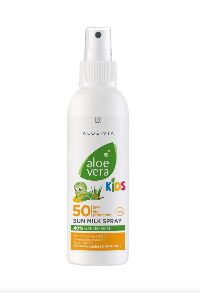 LR Aloe Vera Children's Sun Milk Spray SPF 50 (1 x Kids Spray) 150 ml (Pack of 1) - NewNest Australia