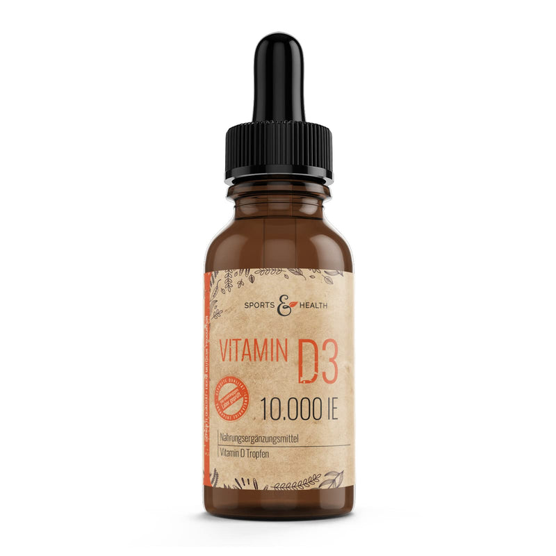 Vitamin D3 10000 IU Drops - High Dose - Vitamin D3 Depot - Vitamin D - Drops Vitamin D High Dose - Drops with the D3 Vitamin - Cholecalciferol - NewNest Australia