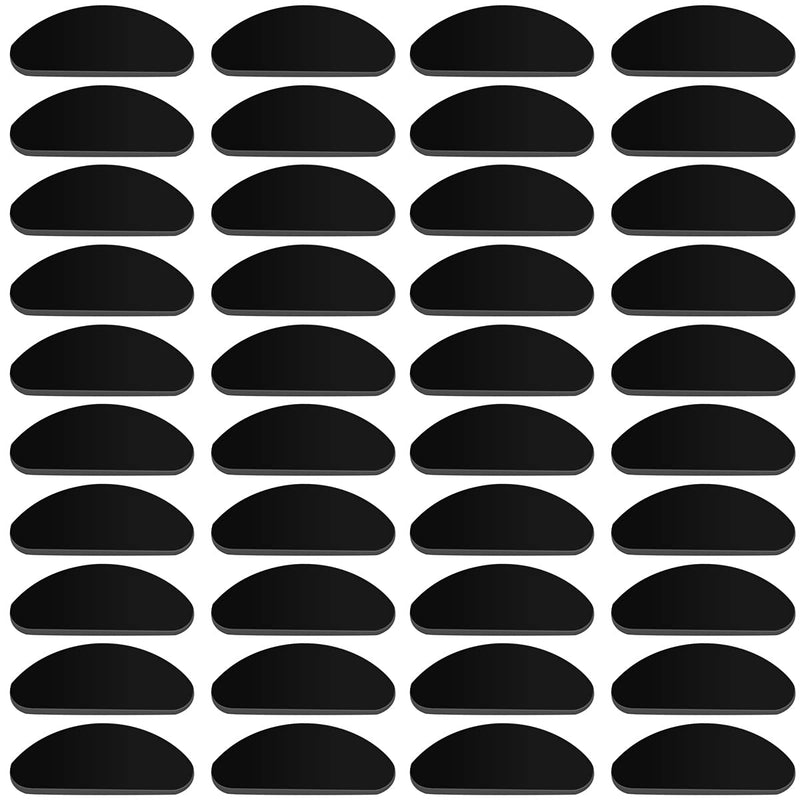 20 pairs of silicone nose pads, self-adhesive thin non-slip nose pads glasses, anti-slip glasses nose pad, glasses pad nose soft glasses pads, nose pads for glasses sunglasses (black) black - NewNest Australia