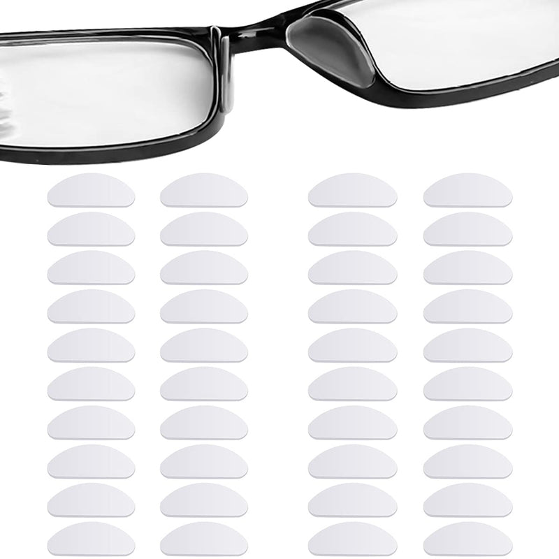 20 pairs of silicone nose pads, self-adhesive thin non-slip nose pads glasses, anti-slip glasses nose pad, glasses pad nose soft glasses pads, nose pads for glasses sunglasses (clear) clear - NewNest Australia